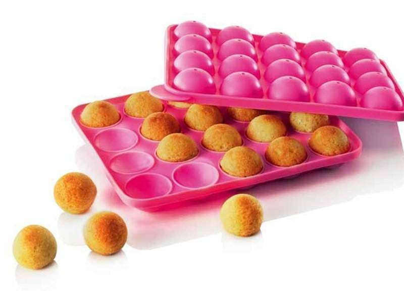 Силиконовая форма для выпекания бисквита в виде шариков