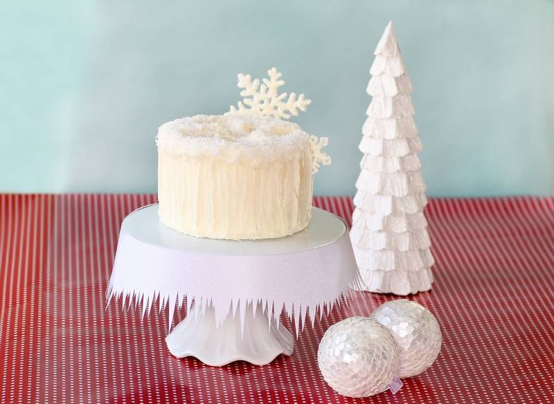 Снежный десерт — вкусно и красиво