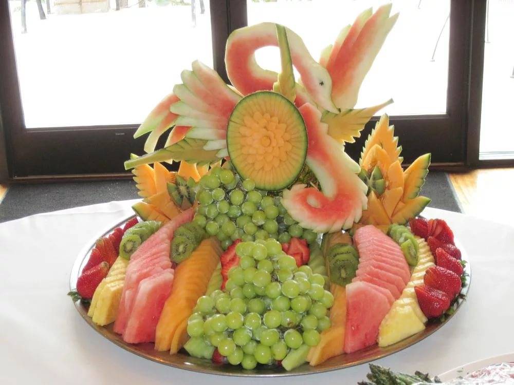 карвинг из овощей и фруктов