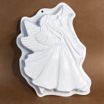 Термостойкая пластиковая форма Ангел для выпечки и заморозки