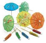 Шпажки Зонтик цветные 144 шт