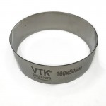 Форма кольцо диаметр 160 мм высота 50 мм VTK Products
