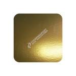 Подложка картон золото 150x150 мм