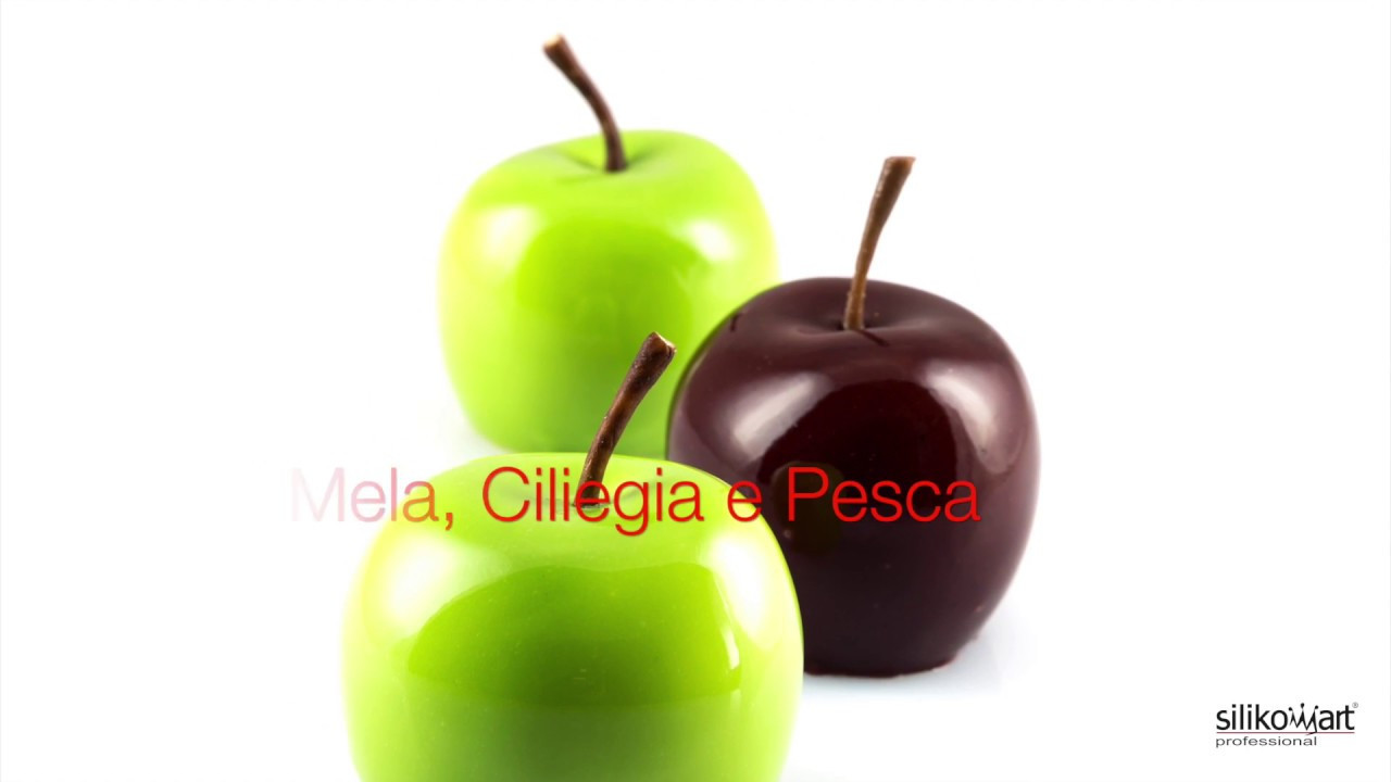 Форма Silikomart MELA CILIEGIA & PESCA 115 c держателем