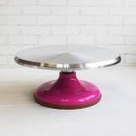 Поворотный стол Розовый диаметр 31 см высота 12,5 см