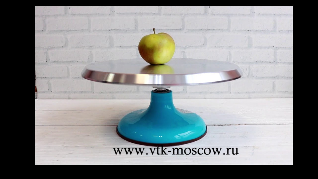 Поворотный стол Сиреневый диаметр 30 см высота 13 см