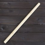 Скалка деревянная 600 мм диаметр 28 мм бамбук