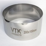 Форма кольцо диаметр 200 мм высота 100 мм VTK Products