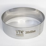 Форма кольцо диаметр 200 мм высота 60 мм VTK Products