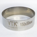 Форма кольцо диаметр 150 мм высота 50 мм VTK Products
