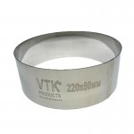 Форма кольцо диаметр 220 мм высота 80 мм VTK Products