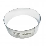Форма кольцо диаметр 260 мм высота 80 мм VTK Products