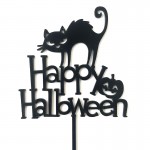 Топпер Happy Halloween 3 черный пластик VTK Products