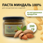 Паста десертная МИНДАЛЬ 100% VTK 280 гр